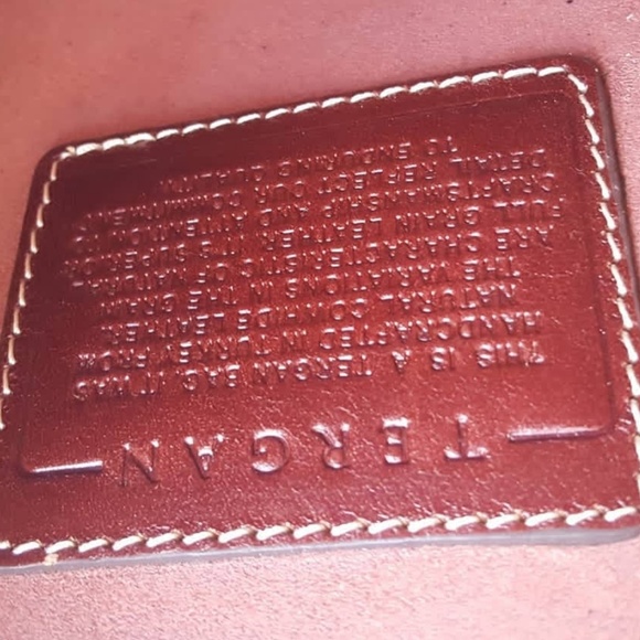 TERGAN Leather Briefcase - Picture 2 of 7